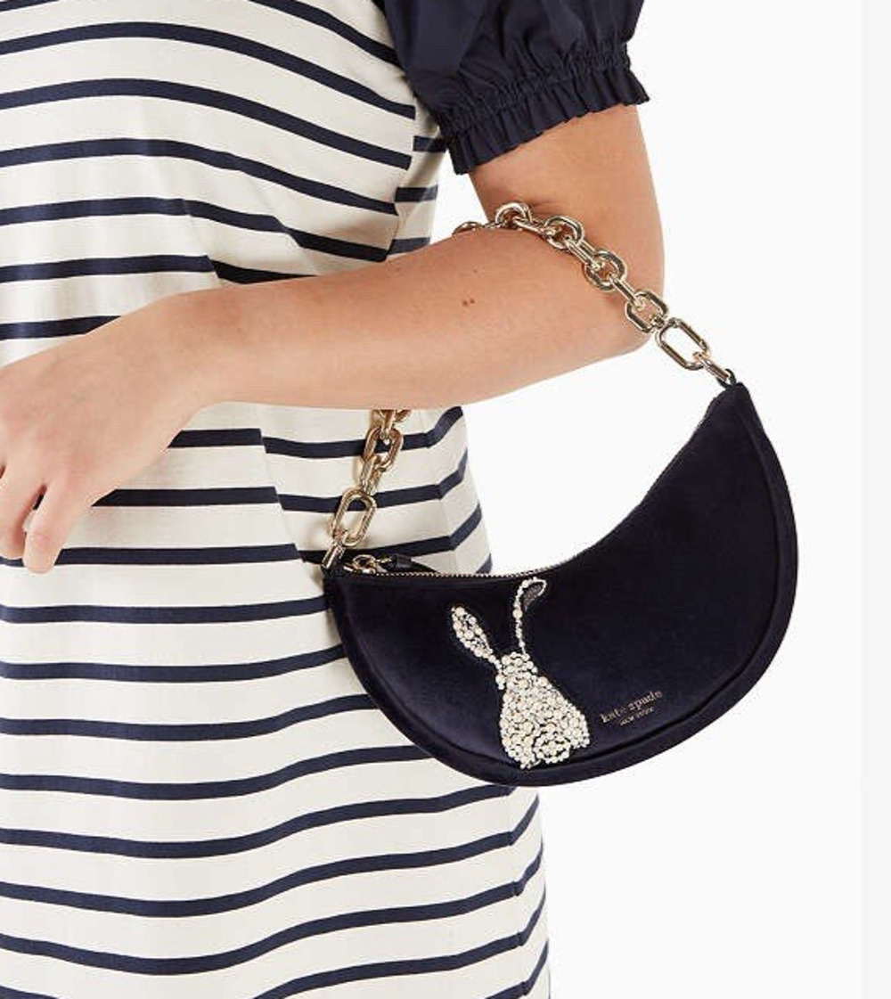 Kate Spade Smile Bunny Small Crossbody Bag K6207 Easter